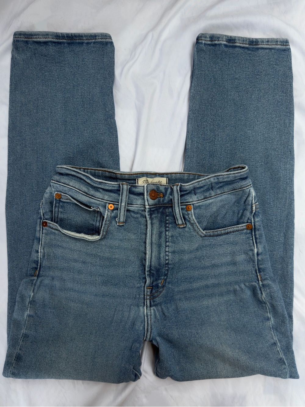 madewell the curvy perfect vintage jean size 26”